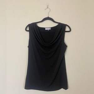 Calvin Klein Black Scoop Tank Top